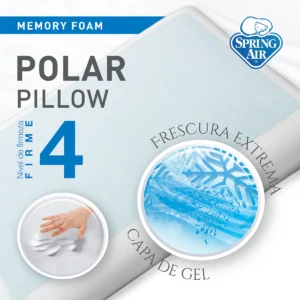 Almohada de memory foam Polar de Spring Air